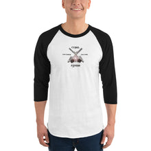 Load image into Gallery viewer, CHISEL FITNESS 3/4 sleeve raglan shirt