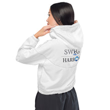 Load image into Gallery viewer, SWIG HARBOR Women’s cropped windbreaker
