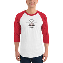 Load image into Gallery viewer, CHISEL FITNESS 3/4 sleeve raglan shirt
