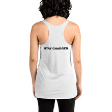 Load image into Gallery viewer, CHISEL FITNESS &quot;STAY CHARGED&quot; Women&#39;s Racerback Tank
